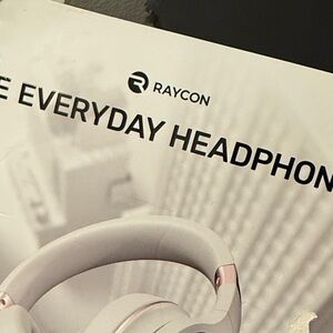 Never used Raycon Over-Ear Headphones - Pink